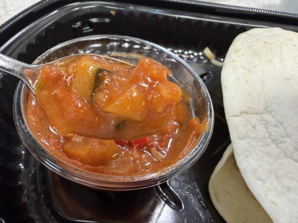 costco_chicken_quesadilla_salsa_sauce